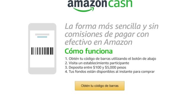 se puede pagar en efectivo en amazon