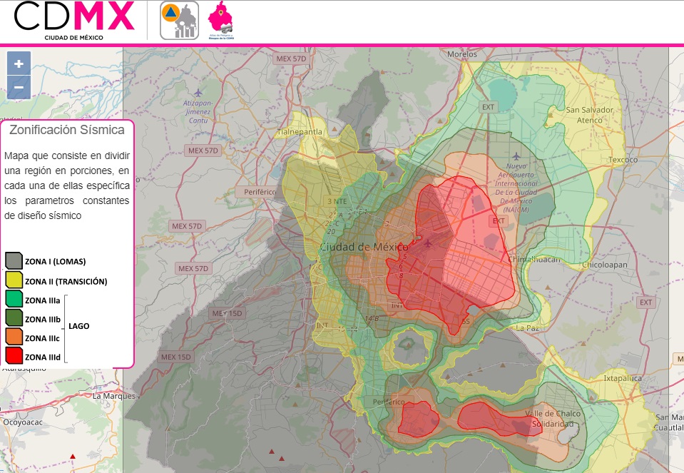 atlas de riesgo sismico
