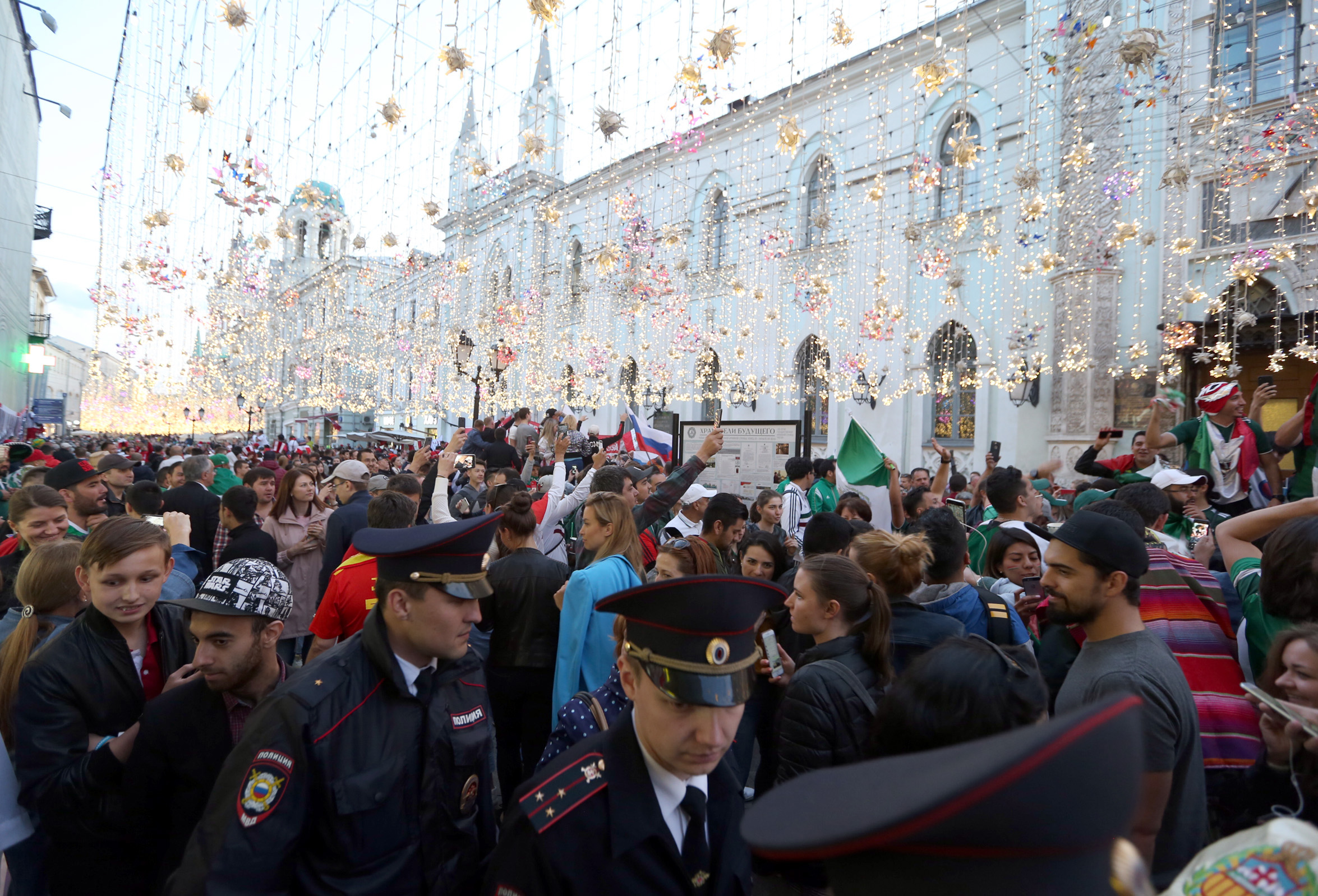 ¡Llegó el día! Así se vive la fiesta en Rusia 2018