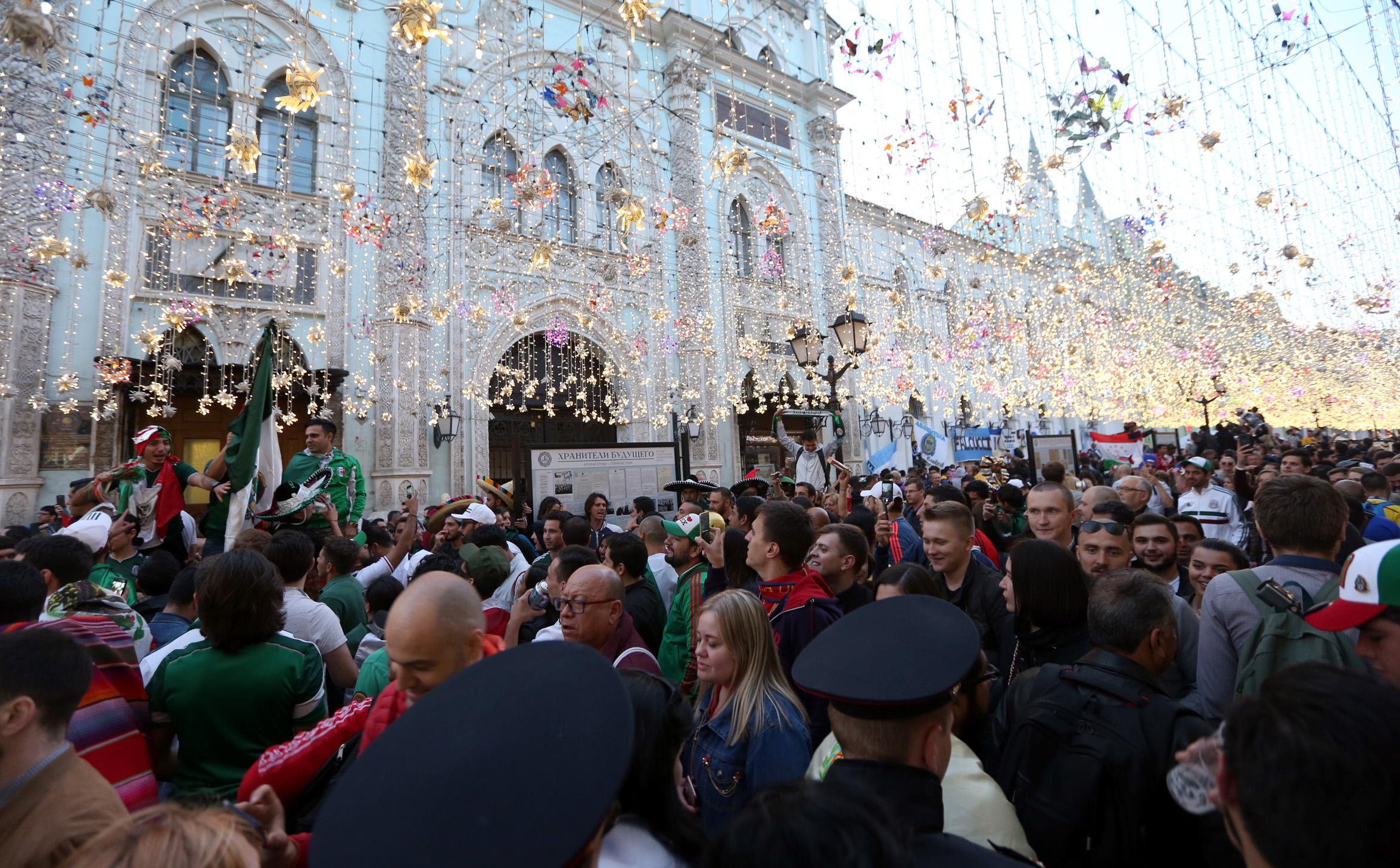 ¡Llegó el día! Así se vive la fiesta en Rusia 2018