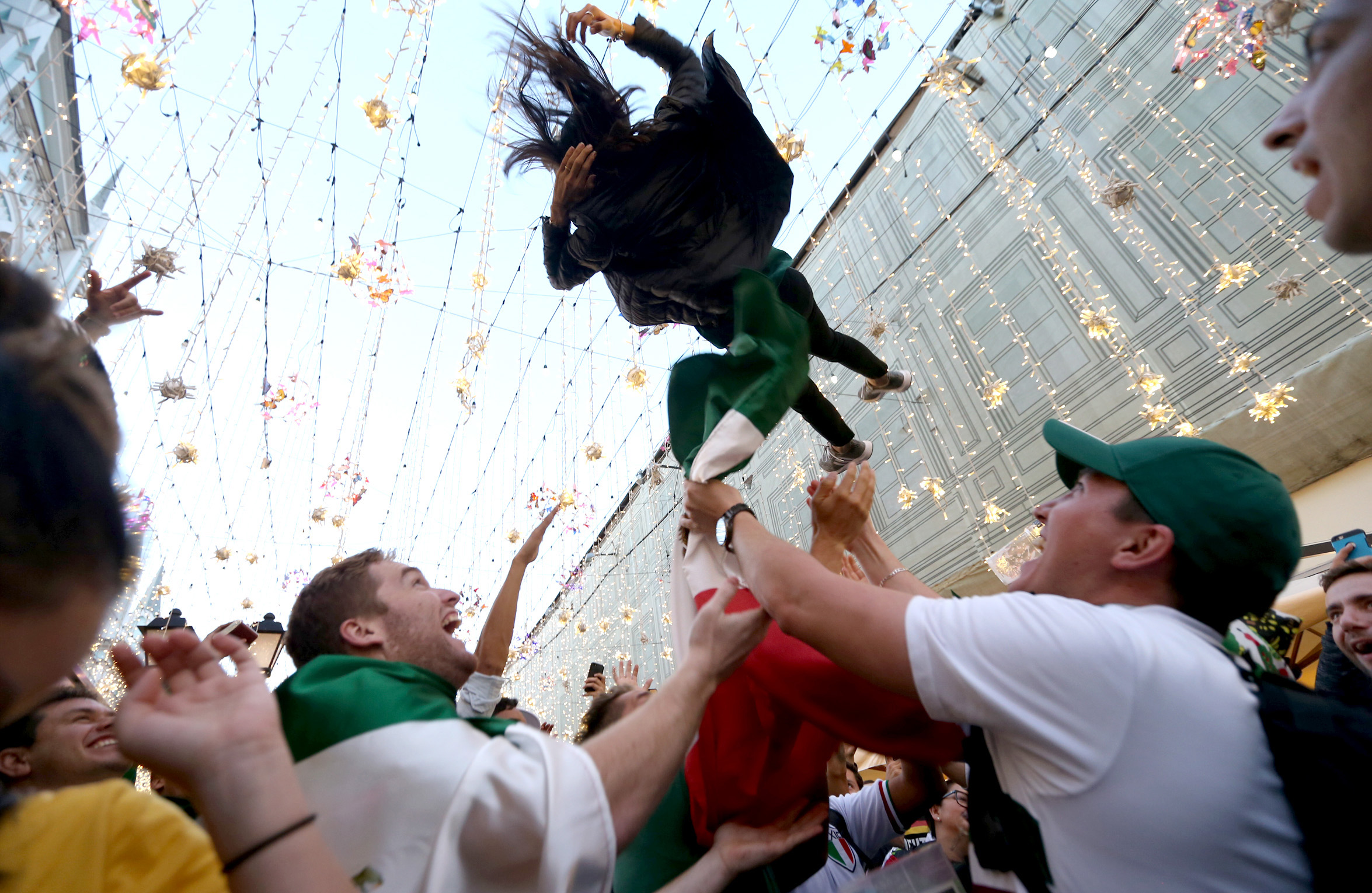 ¡Llegó el día! Así se vive la fiesta en Rusia 2018