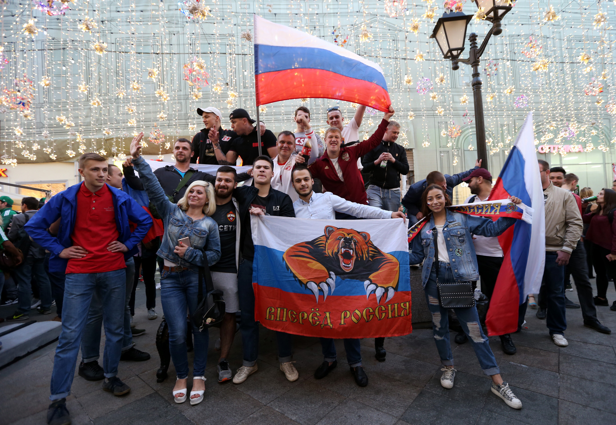 ¡Llegó el día! Así se vive la fiesta en Rusia 2018