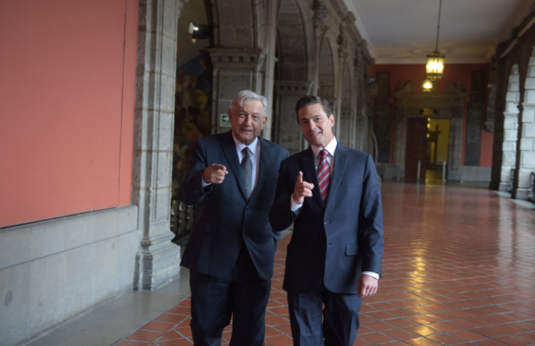 Peña Nieto y López Obrador fortalecen diálogo para una transición ordenada