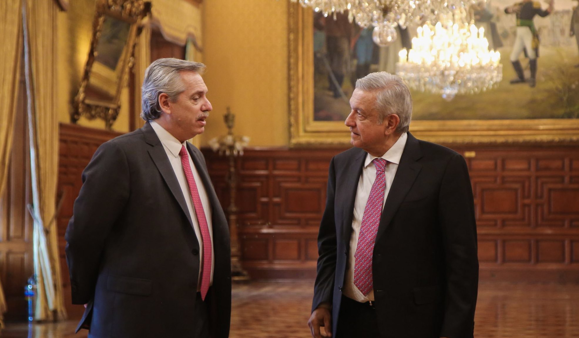 Se reúne AMLO con Alberto Fernández, presidente electo de Argentina