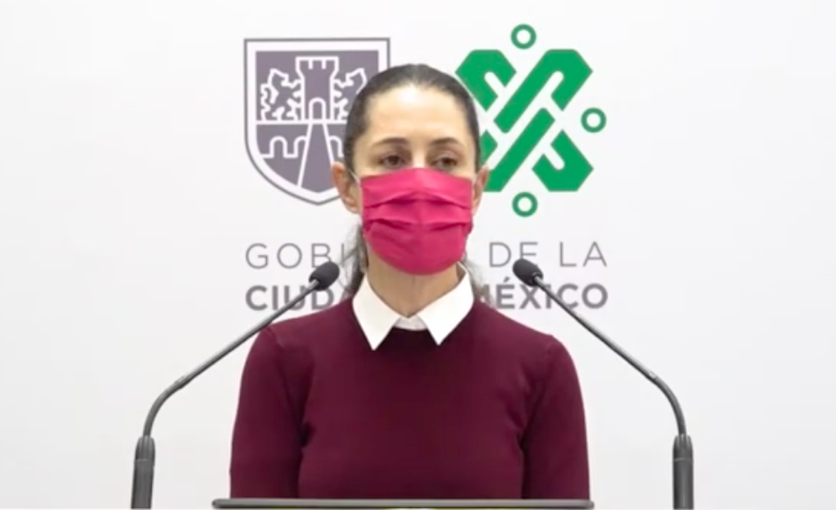 Línea 12, Claudia Sheinbaum / semáforo Covid / @GobCDMX