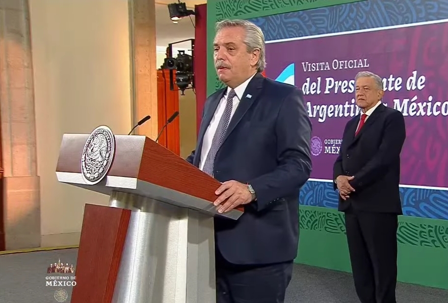 Es mi obligación y de AMLO que Argentina y México “encarnen un futuro común”: Fernández, Argentina
