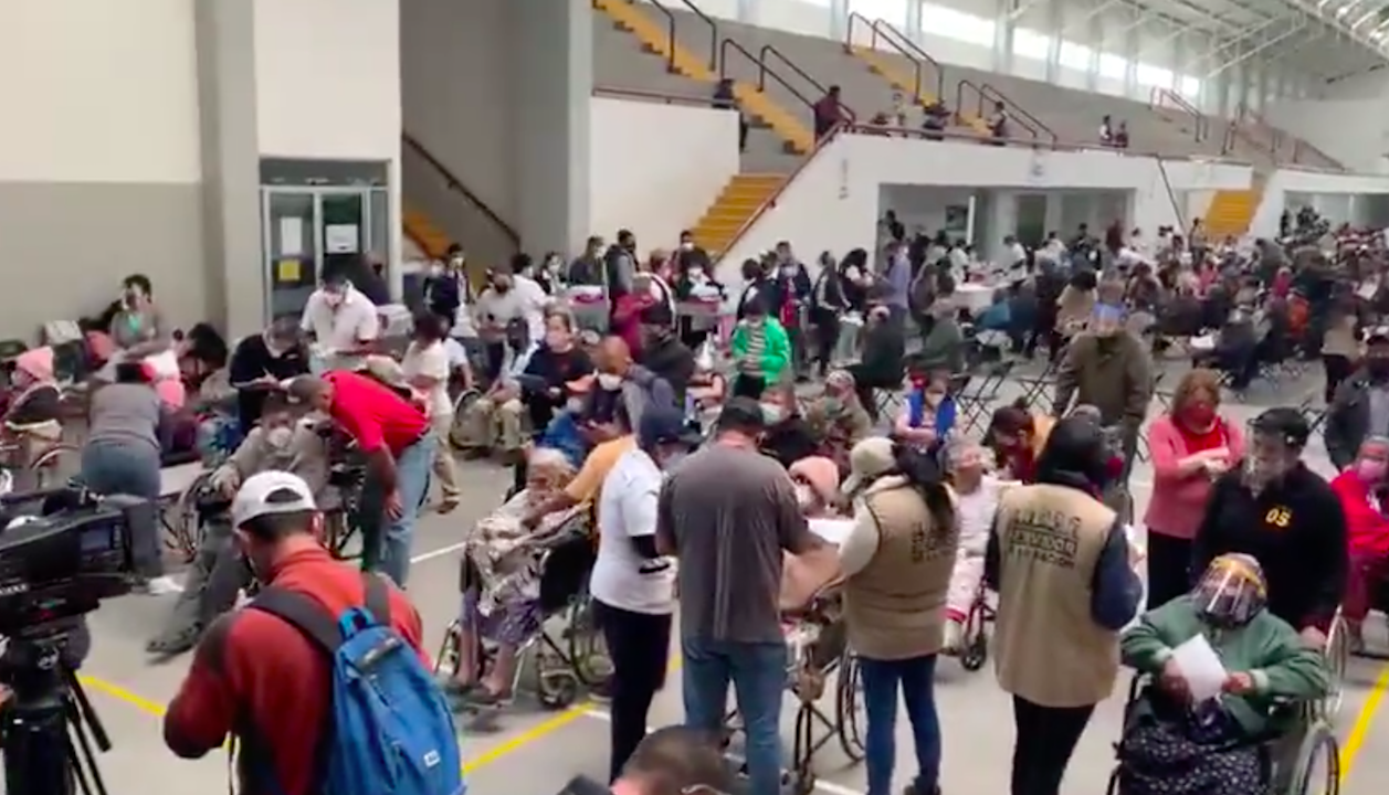 SLP, Vacunación en Ecatepec