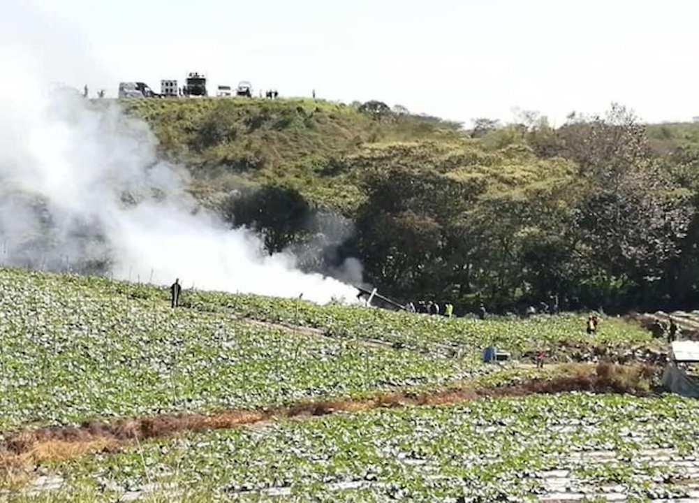 Accidente de avión de la Fuerza Aérea en Veracruz