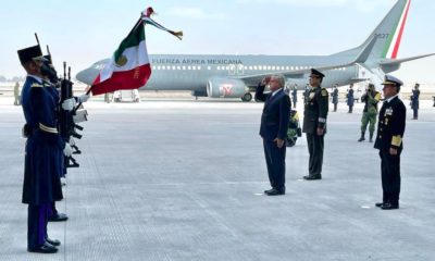 Inauguración de pista del Aeropuerto Felipe Ángeles en Santa Lucía, Edomex.