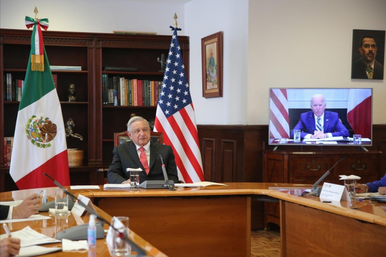 Reforma eléctrica no fue tema en reunión AMLO-Biden