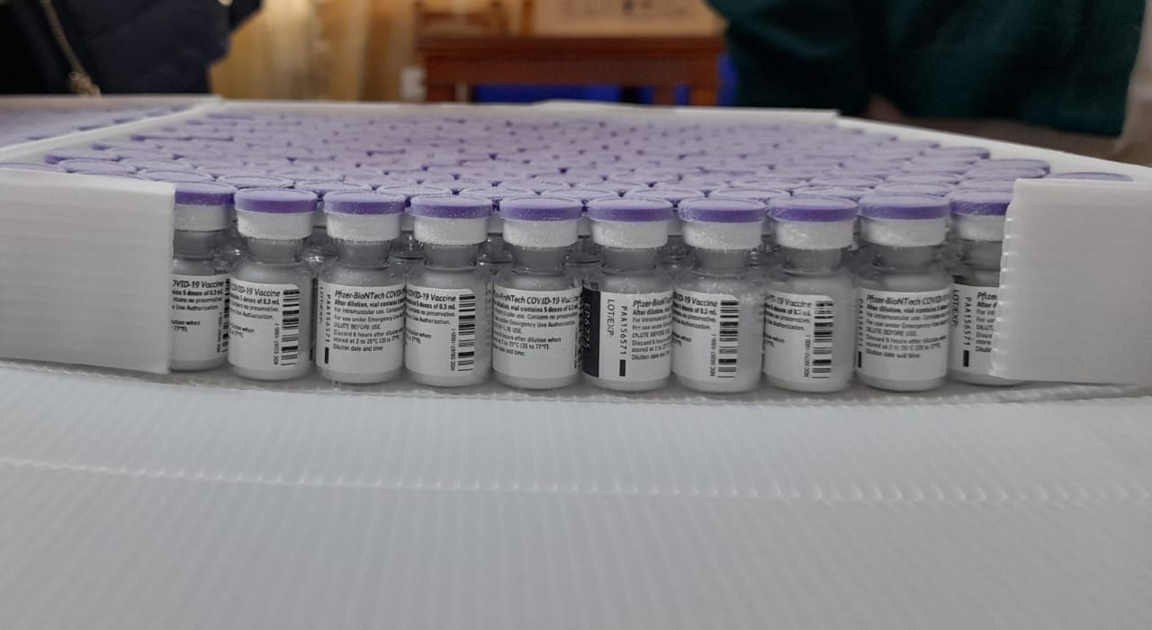 Vacunas de Pfizer contra Covid-19 / Gobierno de Hidalgo