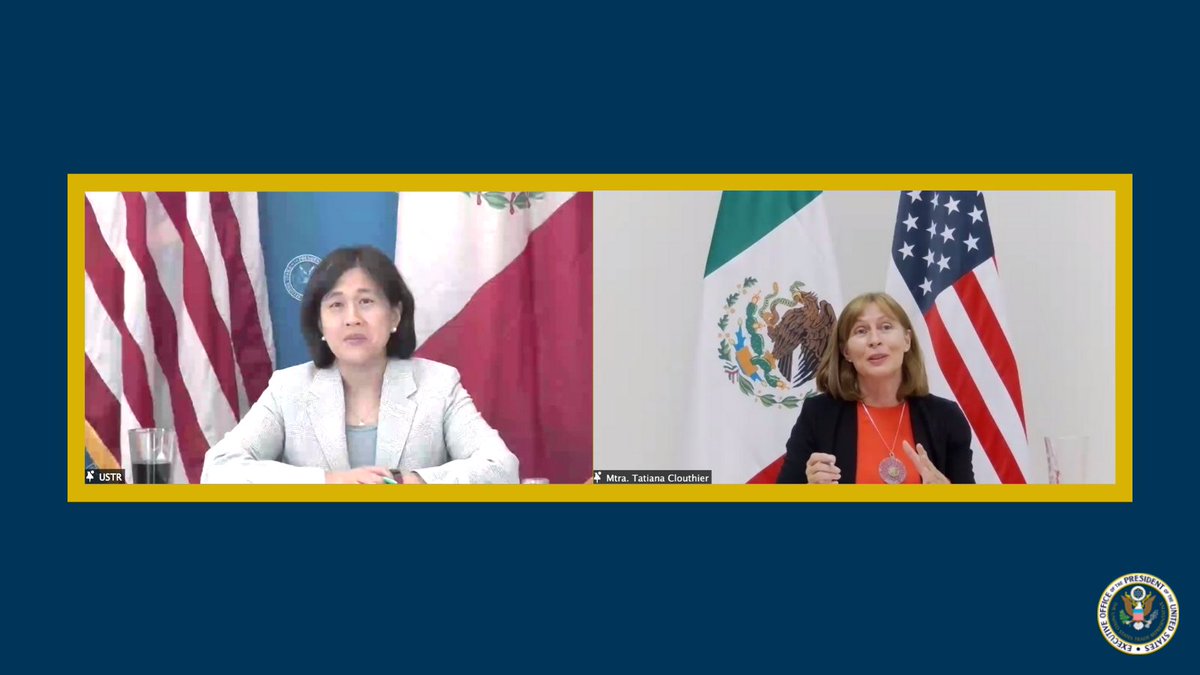 Katherine Tai y Tatiana Clouthier