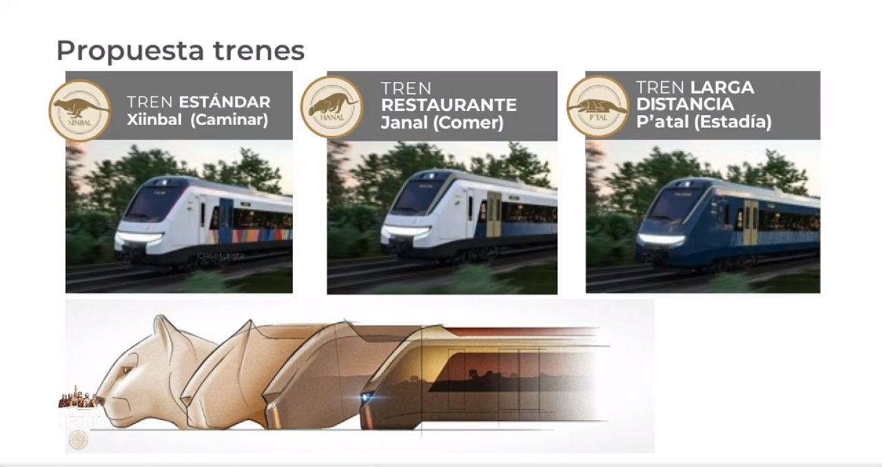 Trenes del Tren Maya