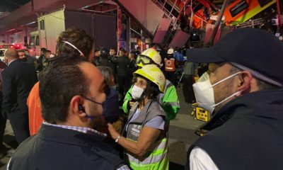 “Una trabe se venció”: Claudia Sheinbaum sobre desplome de tren del Metro
