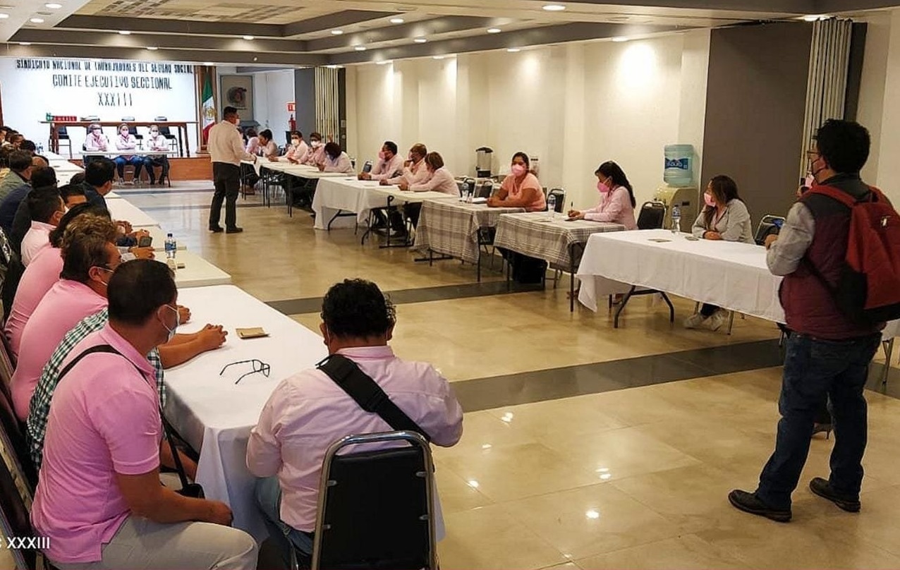Trabajadores del IMSS legitimaron su contrato colectivo de trabajo