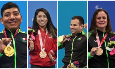 Medallistas mexicanos en Juegos Paralímpicos de Tokio 2020 / @CONADE
