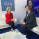 Marcelo Ebrard conversó con Ursula von der Leyen en el G20 / @SRE_mx