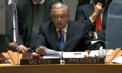 Andrés Manuel López Obrador en la ONU