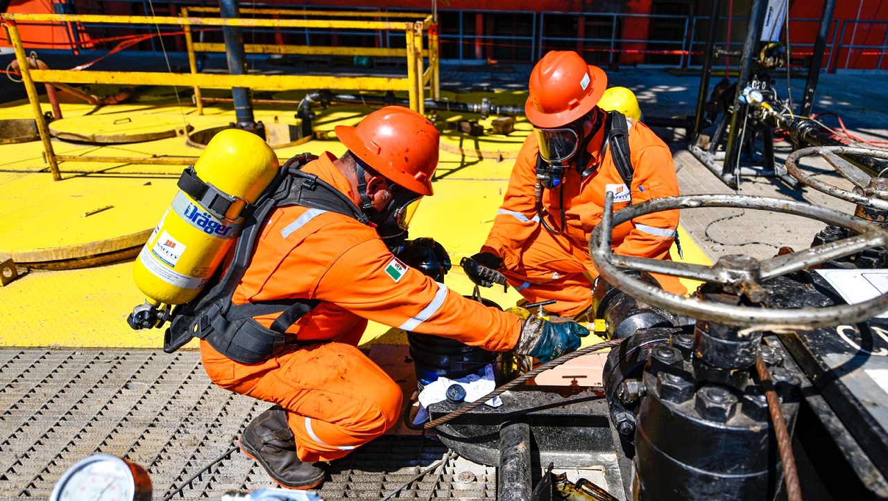 Extracción de petróleo / Pemex
