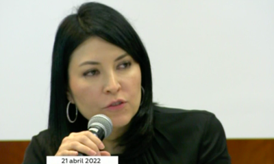 Victoria Rodríguez comparece en el Senado de la República