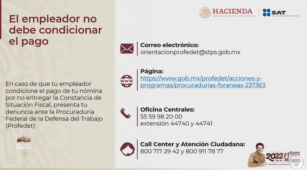 Constancia de Situación Fiscal