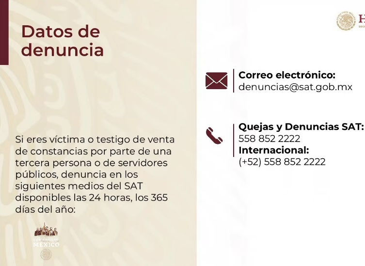 Constancia de Situación Fiscal