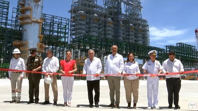 Inauguración de la Refinería Olmeca en Dos Bocas, Tabasco