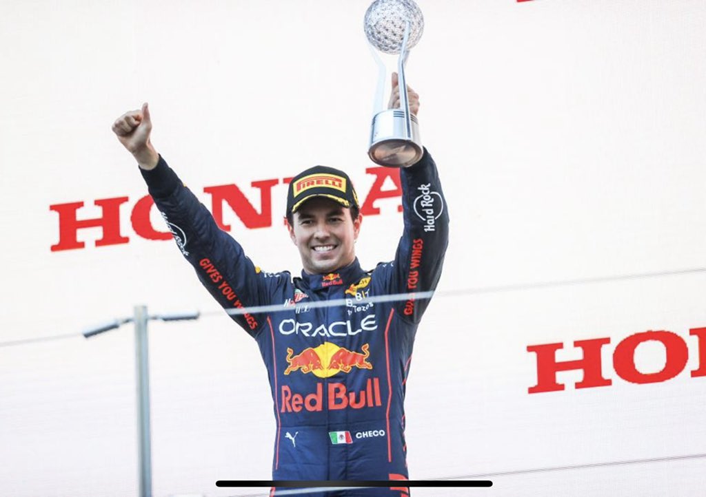 Sergio Checo Pérez retoma el segundo puesto en el campeonato de la F1
