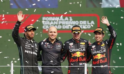 Max Verstappen, de Red Bull, ganó por 4a vez el Gran Premio de México / @lopezdoriga
