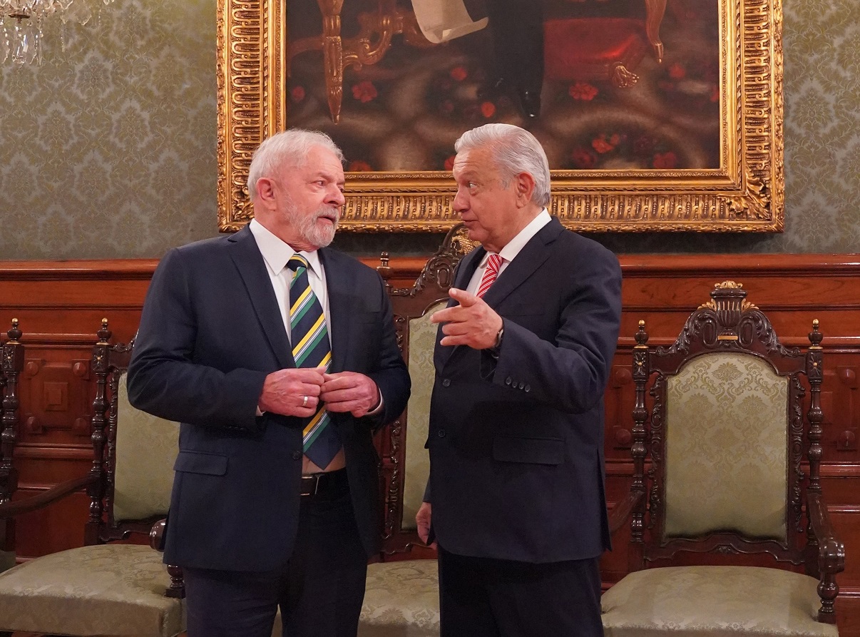 AMLO reitera respaldo a Lula da Silva, tras asalto al Congreso de Brasil