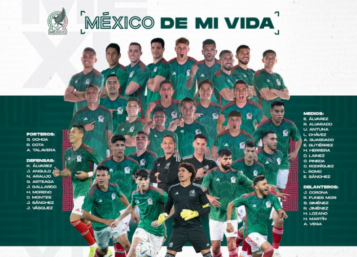 Selección Mexicana: Martino anuncia lista preliminar para Qatar 2022