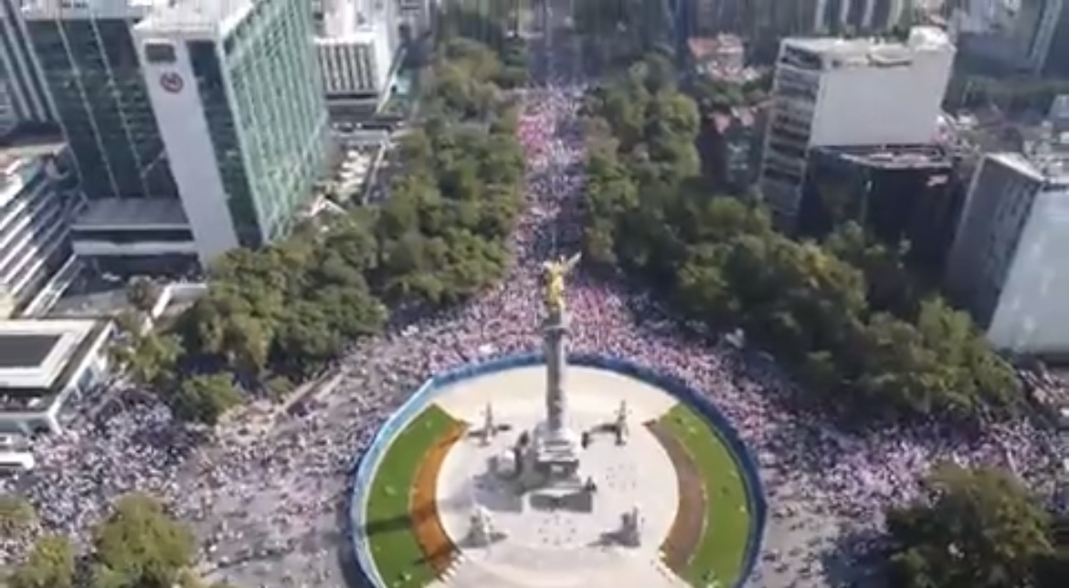 AMLO minimiza marcha en favor del INE: fue un ‘striptease político del conservadurismo’