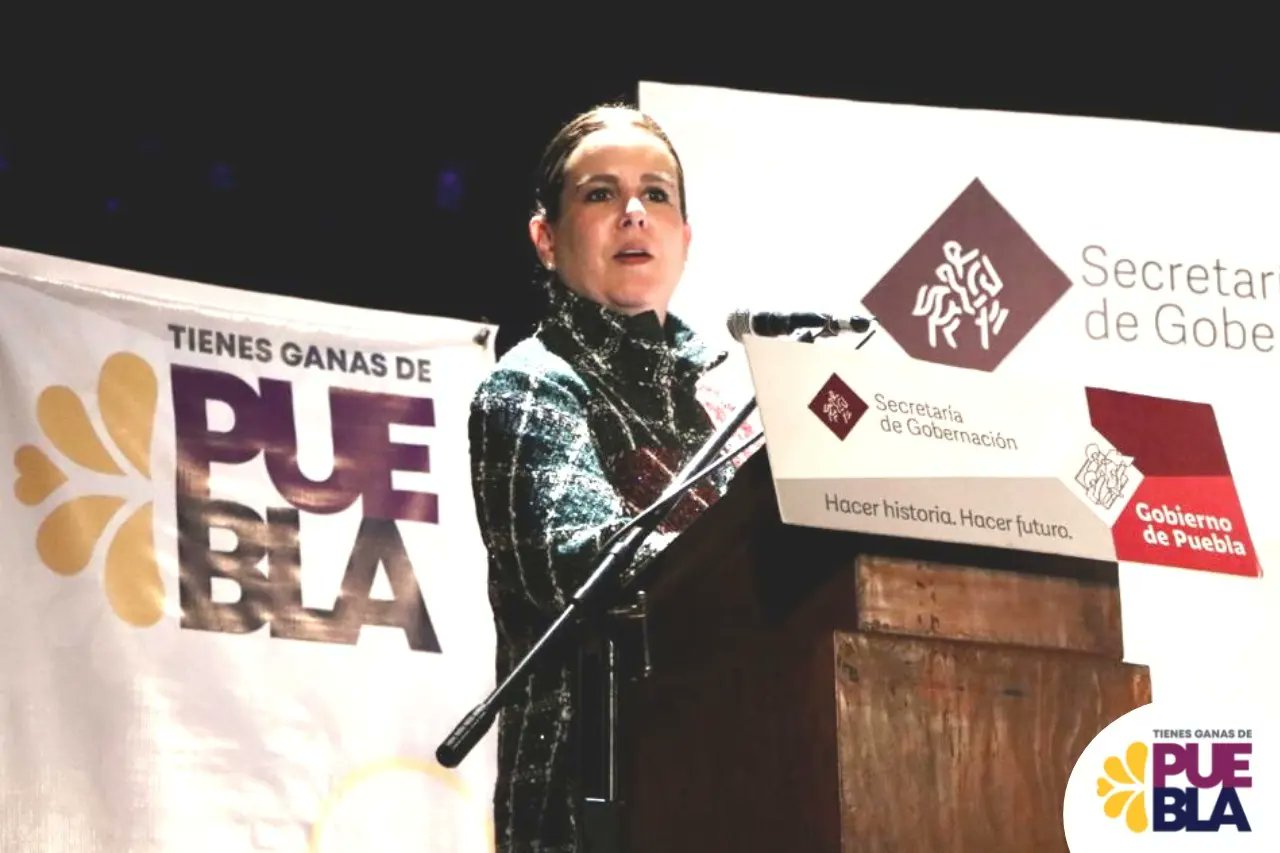 Ella es Ana Lucía Hill, gobernadora interina de Puebla