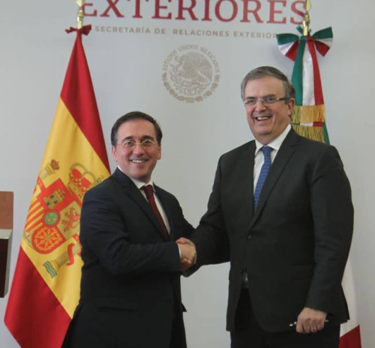 Hay voluntad de España para relanzar las relaciones con México: ministro