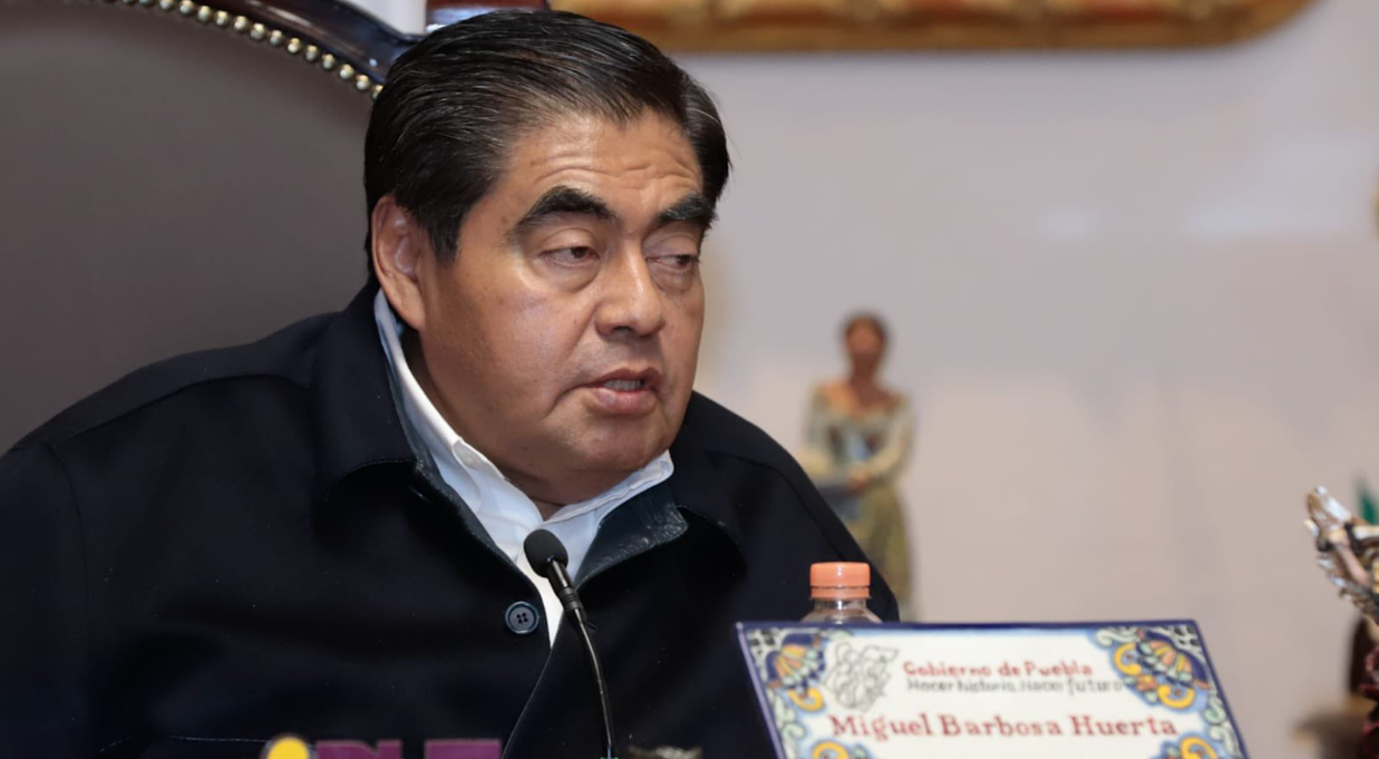 AMLO lamenta muerte de Miguel Barbosa: fue un “luchador por la democracia”