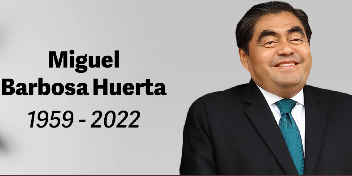 Falleció Miguel Barbosa Huerta, gobernador de Puebla