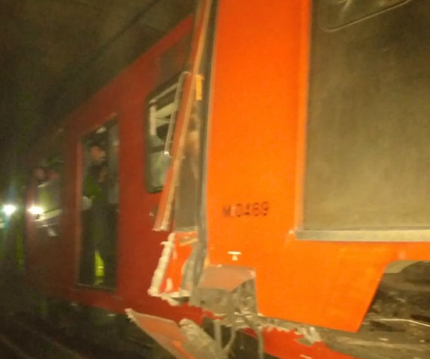 Chocan trenes en Línea 3 del Metro; una persona falleció