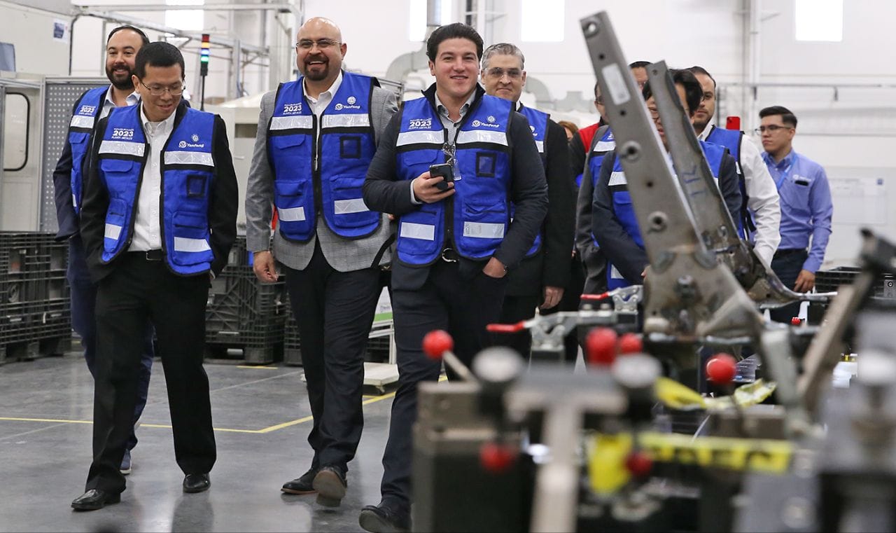 Empresa china Yanfeng Seating abrió una segunda planta en Nuevo León