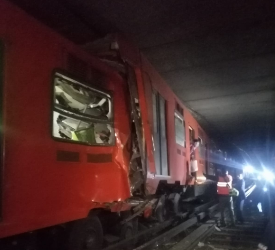 Accidente en Línea 3 del Metro, por quema de cables y conducción negligente