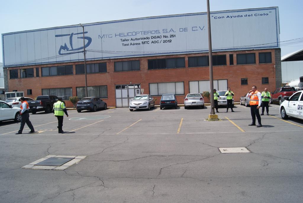 AICM cerró el hangar de MTC Helicópteros por un adeudo de 6 mdp
