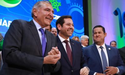 Adán Augusto López Hernández y José Abugaber / Concamin