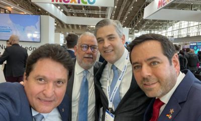 A la derecha, José Abugaber en Hannover Messe / Concamin