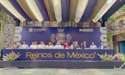 Entrega del primer distintivo Reinos de México a Val’Quirico / Sectur