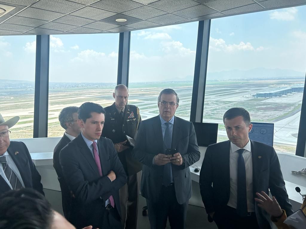 México y EU analizan de qué manera impulsar las operaciones del AIFA
