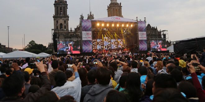 Mañana, concierto gratuito en el Zócalo de la CDMX • Marco Antonio Mares